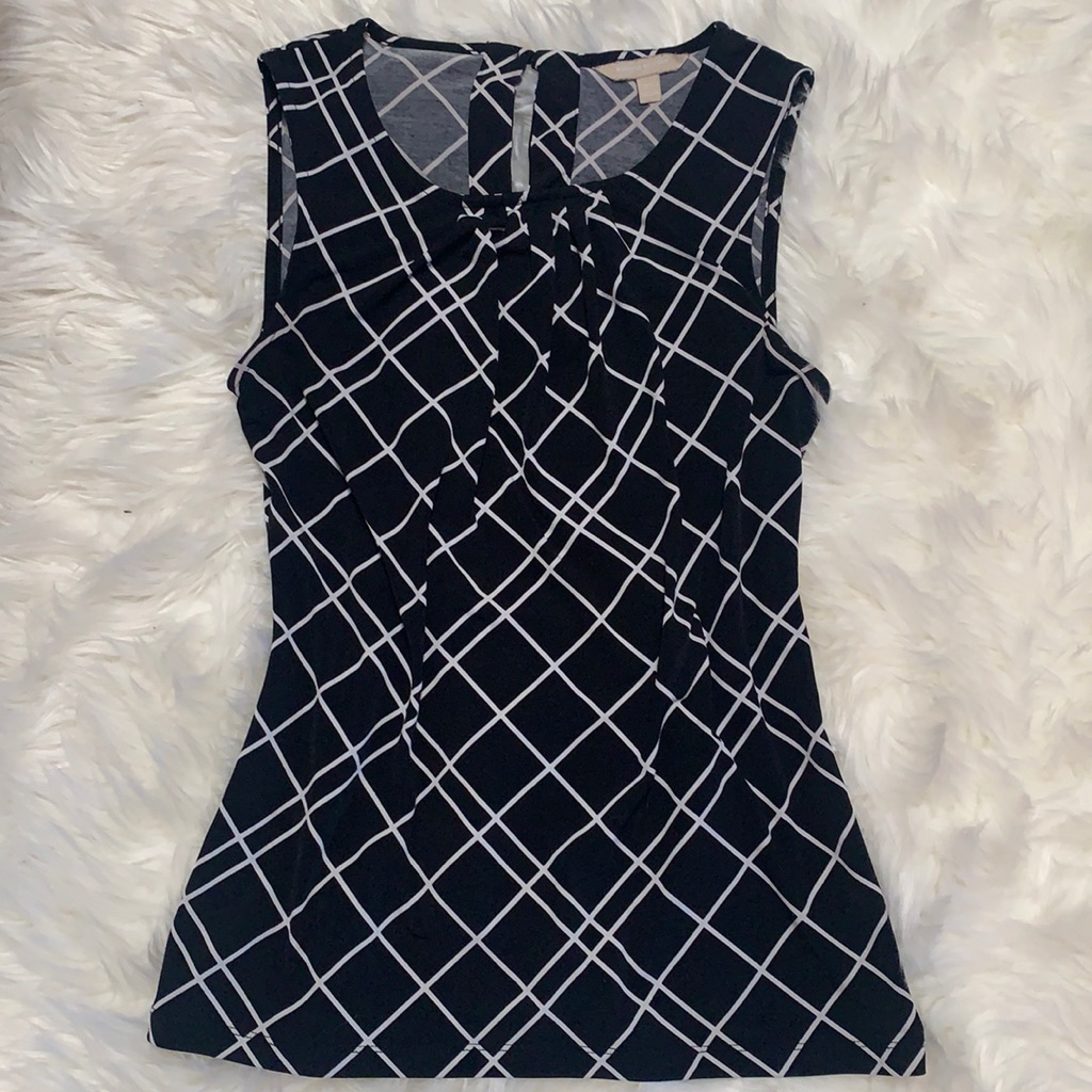 Diamond Pattern Dress Shell